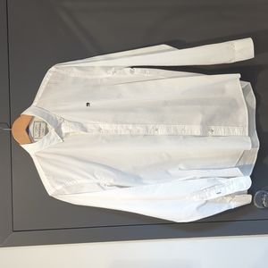 Men's Scotch & Soda Off Piste White button down size medium